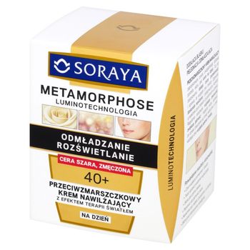 Soraya Metamorphose 40+ Przeciwzmarszczkowy krem nawilżający na dzień 50 ml