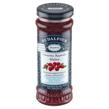 St. Dalfour Owocowa Rapsodia Produkt owocowy malina 284 g