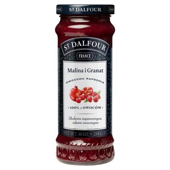 St. Dalfour Owocowa Rapsodia Produkt owocowy malina i granat 284 g