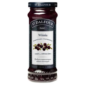 St. Dalfour Owocowa Rapsodia Produkt owocowy wiśnia 284 g