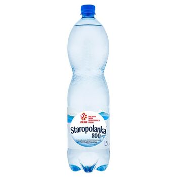 Staropolanka 800 Naturalna woda mineralna średniozmineralizowana niegazowana 1,5 l