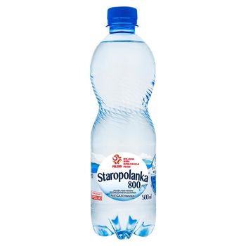 Staropolanka 800 Naturalna woda mineralna średniozmineralizowana niegazowana 500 ml