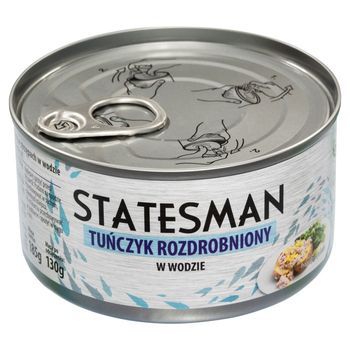 Statesman Tuńczyk rozdrobniony w wodzie 185 g