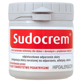 Sudocrem Krem barierowo-ochronny dla dzieci i dorosłych z problemami skórnymi 125 g