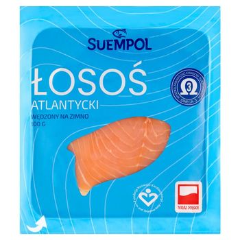 Suempol Łosoś atlantycki wędzony na zimno 100 g