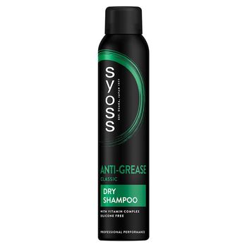 Syoss Anti-Grease Classic Suchy szampon o intensywnym działaniu odświeżającym 200 ml