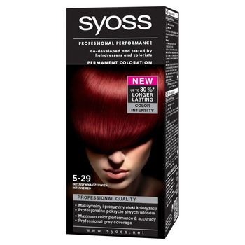 Syoss Color Krem koloryzujący Intensywna czerwień 5-29