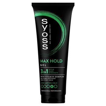 Syoss Max Hold Gel Żel do włosów megamocny 250 ml