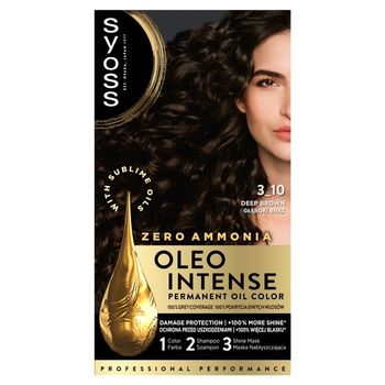 Syoss Oleo Intense Farba do włosów 3_10 głęboki brąz