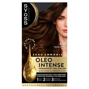 Syoss Oleo Intense Farba do włosów 4_18 mokka