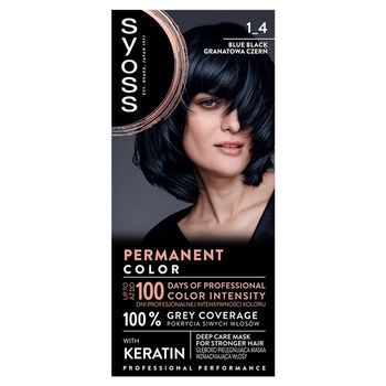 Syoss Permanent Color Krem koloryzujący 1_4 granatowa czerń