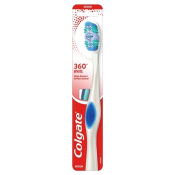 Szczoteczka do zębów Colgate 360 Max White średnia 