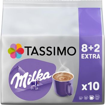 Tassimo Milka Rozpuszczalny napój kakaowy 160 g (10 x 16 g)