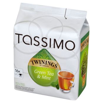 Tassimo Twinings Green Tea & Mint Herbata zielona z miętą 40 g (16 kapsułek)