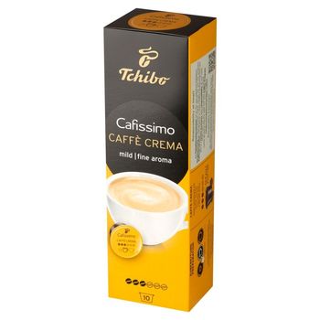 Tchibo Cafissimo Caffè Crema Kawa palona mielona w kapsułkach 70 g (10 x 7 g)