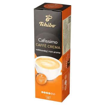 Tchibo Cafissimo Caffè Crema  Kawa palona mielona w kapsułkach 74 g (10 x 7,4 g)