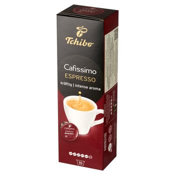 Tchibo Cafissimo Espresso Kawa palona mielona w kapsułkach 75 g (10 x 7,5 g)