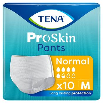TENA ProSkin Pants Normal majtki chłonne M 10 sztuk
