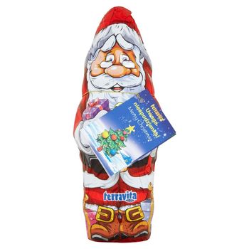 Terravita Kids Mikołaj z czekolady mlecznej z niespodzianką 150 g