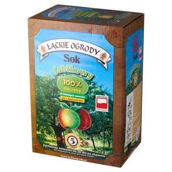 Tłocznia Maurer Łąckie Ogrody Sok jabłkowy 5 l