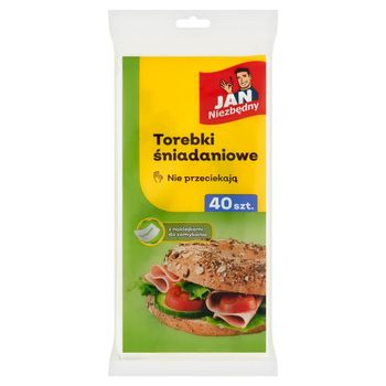 TOREBKI SNIADANIOWE PAPIER 40SZT/JN