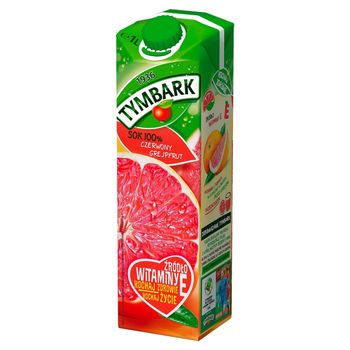 Tymbark Czerwony grejpfrut Sok 100% 1 l