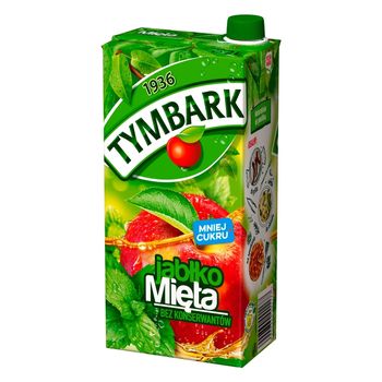 Tymbark Napój jabłko mięta 2 l