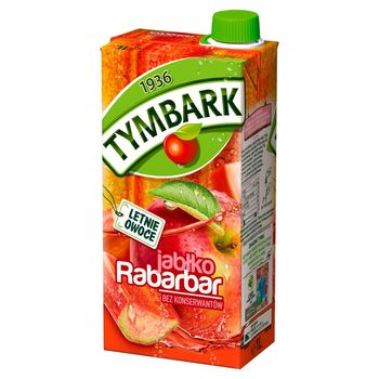 Tymbark Napój jabłko rabarbar 1 l