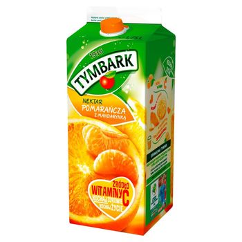 Tymbark Pomarańcza z mandarynką Nektar 1,75 l