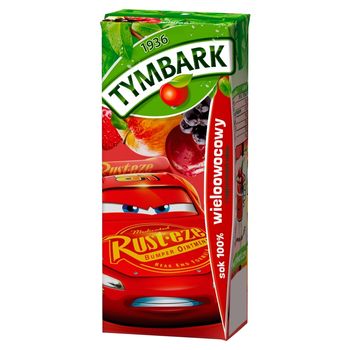 Tymbark Sok 100% wieloowocowy 200 ml