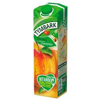 Tymbark z Jabłkiem Champion Sok 100% 1 l