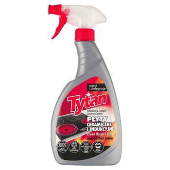 Tytan Płyn do czyszczenia płyt ceramicznych i indukcyjnych spray 500 g