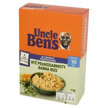 Uncle Ben's Ryż pełnoziarnisty 1 kg (8 torebek)