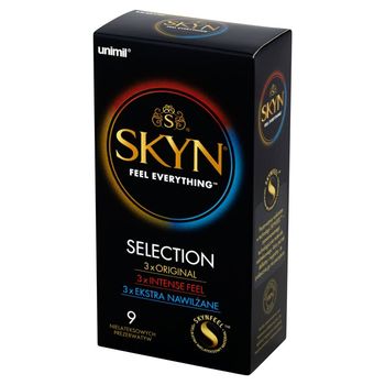 Unimil Skyn Selection Nielateksowe prezerwatywy 9 sztuk