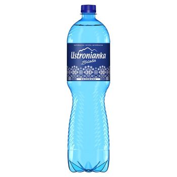 Ustronianka Biała Naturalna woda mineralna gazowana 1,5 l