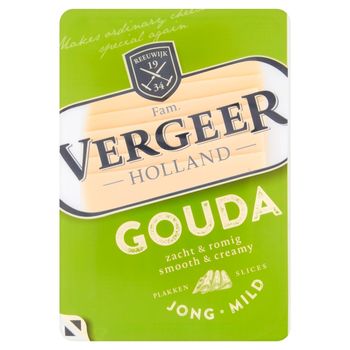 Vergeer Holland Ser Gouda holenderska plastry 175 g