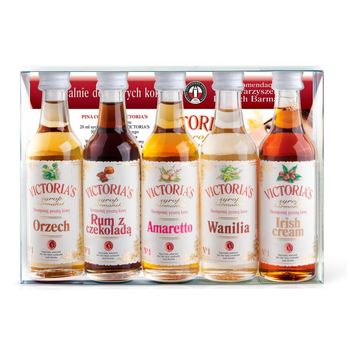 Victoria Cymes Victoria's syrop barmański do kawy 5 x 50 ml