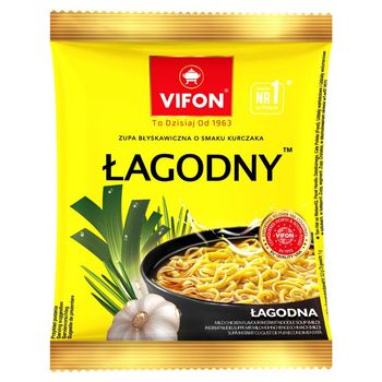 Vifon Zupa błyskawiczna o smaku kurczaka łagodny 70 g