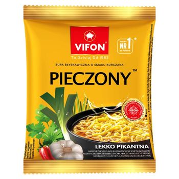 Vifon Zupa błyskawiczna o smaku kurczaka pieczony 70 g