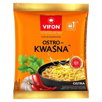 Vifon Zupa błyskawiczna ostro-kwaśna 70 g