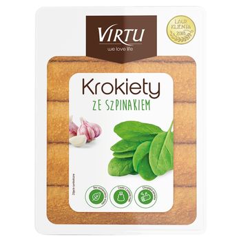 Virtu Krokiety ze szpinakiem 400 g
