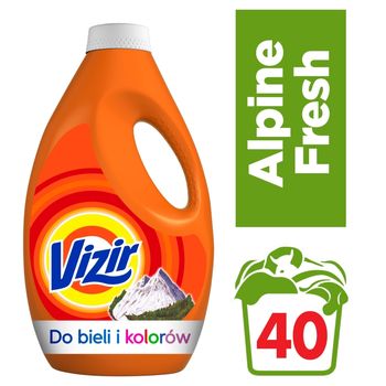 Vizir Alpine Fresh Płyn do prania 2.6 l, 40 prań