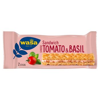 Wasa Kanapka z serkiem pomidorami i bazylią 40 g (2 sztuki)