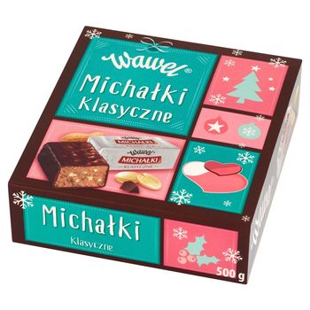 Wawel Michałki Klasyczne Cukierki w czekoladzie 500 g