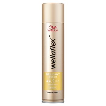 Wella Wellaflex Brilliant Color Strong Hold Lakier do włosów 250 ml