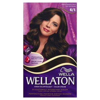Wella Wellaton Krem koloryzujący 6/1 Ciemny popielaty blond