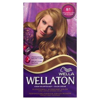 Wella Wellaton Krem koloryzujący 8/1 Jasny popielaty blond