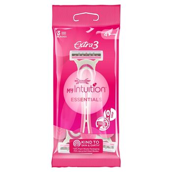 Wilkinson Sword My Intuition Extra3 Essentials Maszynka jednoczęściowa 4 sztuki