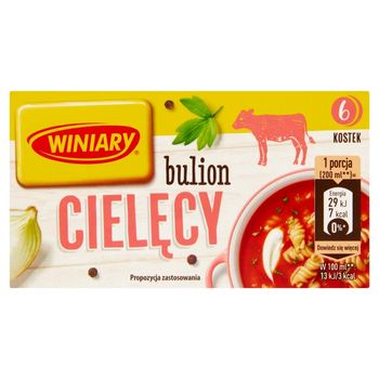 Winiary Bulion cielęcy 60 g (6 sztuk)