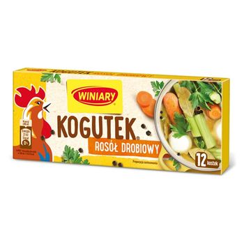 Winiary Kogutek Rosół drobiowy 108 g (12 sztuk)